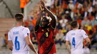 Belgium's Romelu Lukaku (AP) Belgium's Romelu Lukaku (AP)