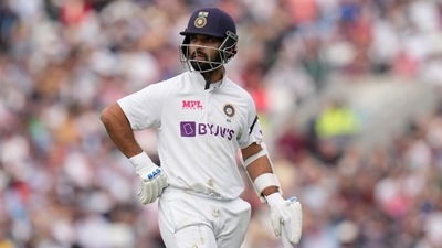 India's Test vice-captain Ajinkya Rahane (AP) India's Test vice-captain Ajinkya Rahane (AP)