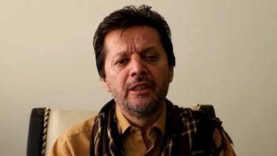 Fahim Dashti regularly tweeted updates from Panjshir as the Taliban pressed in on opposition forces. (Tolo News) Fahim Dashti regularly tweeted updates from Panjshir as the Taliban pressed in on opposition forces. (Tolo News)