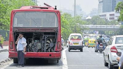 On July 26, HT reported that the entire fleet of 3,760 buses run by DTC has been officially declared “overage” this year, a first in the history of the state transport utility since its inception in 1971 (HT Archive)