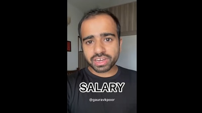 Gaurav Kapoor’s hilarious viral video on salary has left many laughing. (Instagram/@gauravkpoor) Gaurav Kapoor’s hilarious viral video on salary has left many laughing. (Instagram/@gauravkpoor)