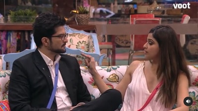 Shamita Shetty got angry with Raqesh Bapat for not defending her.