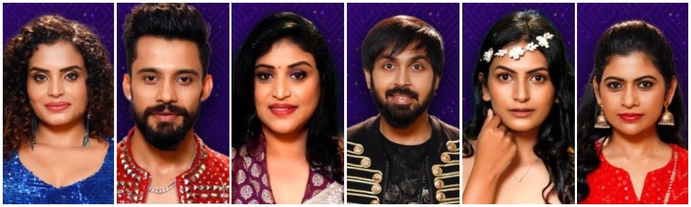 (From left) Sarayu Vishwa Umadevi Maanas Swetaa and Kajal. (From left) Sarayu Vishwa Umadevi Maanas Swetaa and Kajal.