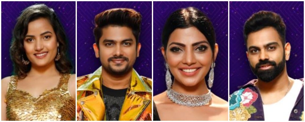 (From left) Siri, Sunny, Lahari and Sreerama Chandra. (From left) Siri, Sunny, Lahari and Sreerama Chandra.