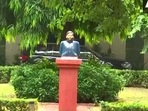 A bust of late LJP leader Ram Vilas Paswan has been installed at 12, Janpath, in the national capital. A bust of late LJP leader Ram Vilas Paswan has been installed at 12, Janpath, in the national capital.