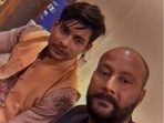 Shehnaaz Gill's father Santokh Singh Sukh shared a picture with Sidharth Shukla. Shehnaaz Gill's father Santokh Singh Sukh shared a picture with Sidharth Shukla.