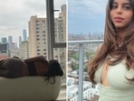 Suhana Khan shared a picture of herself from her New York apartment. Suhana Khan shared a picture of herself from her New York apartment.