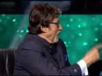 Amitabh Bachchan on Kaun Banega Crorepati 13. Amitabh Bachchan on Kaun Banega Crorepati 13.