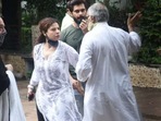 Sambhavna Seth at Sidharth Shukla's funeral. Sambhavna Seth at Sidharth Shukla's funeral.
