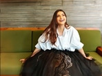 Sonam Kapoor has done a magazine shoot at her London house.