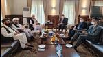 Abdul Salam Hanafi, deputy head of the Taliban's political office, meets with Chinese ambassadors in Kabul, Afghanistan. The image was uploaded to social media on September 6. (via REUTERS) Abdul Salam Hanafi, deputy head of the Taliban's political office, meets with Chinese ambassadors in Kabul, Afghanistan. The image was uploaded to social media on September 6. (via REUTERS)