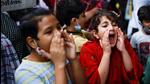 Children shout slogans, as Afghan nationals attend a protest outside the United Nations High Commissioner for Refugees (UNHCR) office to urge the international community to help Afghan refugees, in New Delhi, India, September 1, 2021. REUTERS/Adnan Abidi (REUTERS) Children shout slogans, as Afghan nationals attend a protest outside the United Nations High Commissioner for Refugees (UNHCR) office to urge the international community to help Afghan refugees, in New Delhi, India, September 1, 2021. REUTERS/Adnan Abidi (REUTERS)