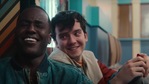 Ncuti Gatwa and Asa Butterfield in Sex Education season 3. Ncuti Gatwa and Asa Butterfield in Sex Education season 3.