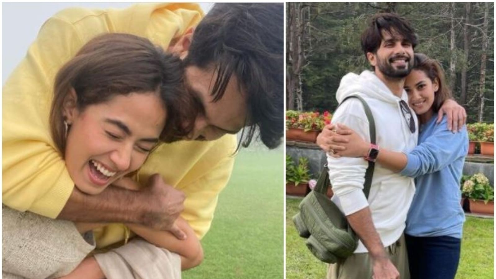 Shahid Kapoor wishes Mira Rajput on birthday with new pics, calls her ‘centre of my world’