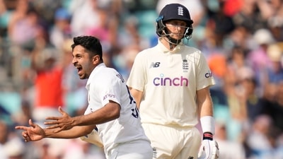 Hogg gives five reasons why Shardul (in frame) should've got Man of the Match and not Rohit (AP) Hogg gives five reasons why Shardul (in frame) should've got Man of the Match and not Rohit (AP)