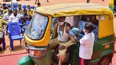 Currently, Udupi (83.77%), Kodagu (80.93%), and Bengaluru (80.54%) have the highest rate of vaccine coverage. (PTI) Currently, Udupi (83.77%), Kodagu (80.93%), and Bengaluru (80.54%) have the highest rate of vaccine coverage. (PTI)