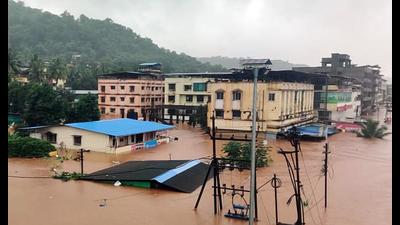 In July, heavy rain wreaked havoc throughout Maharashtra, causing several rivers to overflow and inundate several areas. (Hindustan Times) In July, heavy rain wreaked havoc throughout Maharashtra, causing several rivers to overflow and inundate several areas. (Hindustan Times)