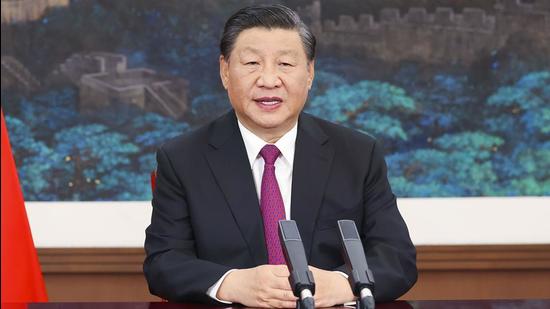 A file photo of China’s President Xi Jinping. As the chairperson of the Chinese Central Military Commission (CMC), he promoted five PLA officers to the rank of general at a function in Beijing (AP) A file photo of China’s President Xi Jinping. As the chairperson of the Chinese Central Military Commission (CMC), he promoted five PLA officers to the rank of general at a function in Beijing (AP)