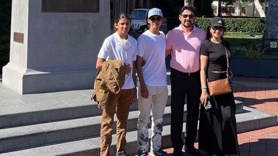 The Nene family at University of Southern California.