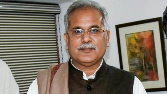 Chhattisgarh chief minister Bhupesh Baghel.