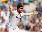 India's Umesh Yadav in action during the fourth Test against England at The Oval.(AP) India's Umesh Yadav in action during the fourth Test against England at The Oval.(AP)
