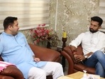RJD leader Tejashwi Yadav with LJP president Chirag Paswan. (Image credit: Twitter @yadavtejashwi) RJD leader Tejashwi Yadav with LJP president Chirag Paswan. (Image credit: Twitter @yadavtejashwi)