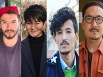 The combined images of the five journalists shared by Tolo News on Twitter. The combined images of the five journalists shared by Tolo News on Twitter. 