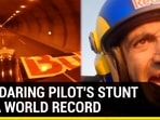 Stunt pilot does the unimaginable. Watch what he did to set a Guinness World Record
