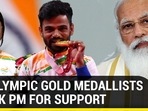 'Short of words': Tokyo Paralympic gold medallists Avani, Krishna thank PM Modi for his support