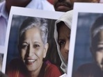 The murder of Gauri Lankesh triggered a massive outrage across India with citizens voicing their protests against the alleged repression of journalists and activists in the country. (Arijit Sen/HT Photo) The murder of Gauri Lankesh triggered a massive outrage across India with citizens voicing their protests against the alleged repression of journalists and activists in the country. (Arijit Sen/HT Photo)