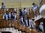 NYT Photo: Taliban officials in Kabul to announce the interim government cabinet for the new regime in Afghanistan. (Photo by Victor J Blue for The New York Times) NYT Photo: Taliban officials in Kabul to announce the interim government cabinet for the new regime in Afghanistan. (Photo by Victor J Blue for The New York Times)