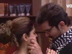 Shamita Shetty and Raqesh Bapat on Bigg Boss OTT. Shamita Shetty and Raqesh Bapat on Bigg Boss OTT.