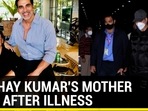 Akshay Kumar’s mother passes away, actor says 'I feel an unbearable pain'