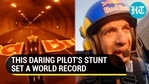 Stunt pilot does the unimaginable. Watch what he did to set a Guinness World Record Stunt pilot does the unimaginable. Watch what he did to set a Guinness World Record