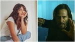 Priyanka Chopra features with Keanu Reeves in The Matrix Resurrections. Priyanka Chopra features with Keanu Reeves in The Matrix Resurrections.