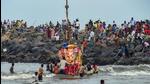 On August 30, the DMK-led state government banned public installation of large idols, procession and immersion. (PTI) On August 30, the DMK-led state government banned public installation of large idols, procession and immersion. (PTI)