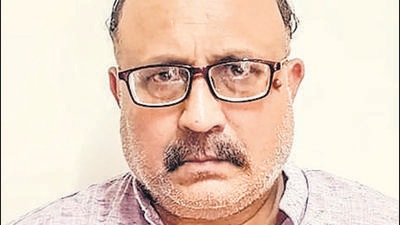 Rajeev Sharma, a freelance journalist, was arrested by the Delhi Police’s special cell for allegedly passing on classified information to Chinese intelligence agencies. (PTI)