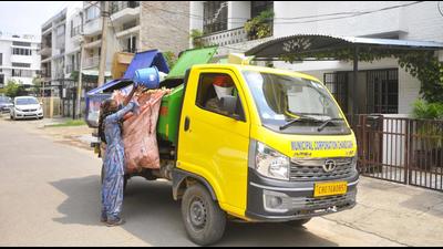 According to estimates, waste segregation at source is being achieved by only 60% households in Chandigarh. According to estimates, waste segregation at source is being achieved by only 60% households in Chandigarh.