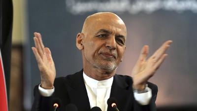Taliban fighters took control of Afghanistan’s presidential palace after Afghan President Ashraf Ghani fled the country, in Kabul, Afghanistan, on August 15. (AP) Taliban fighters took control of Afghanistan’s presidential palace after Afghan President Ashraf Ghani fled the country, in Kabul, Afghanistan, on August 15. (AP)