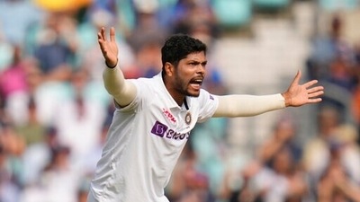 India's Umesh Yadav in action during the fourth Test against England at The Oval. (AP) India's Umesh Yadav in action during the fourth Test against England at The Oval. (AP)