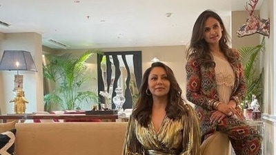 Gauri Khan shared new pictures of homes she has designed at new apartment complex in Mumbai. Gauri Khan shared new pictures of homes she has designed at new apartment complex in Mumbai.