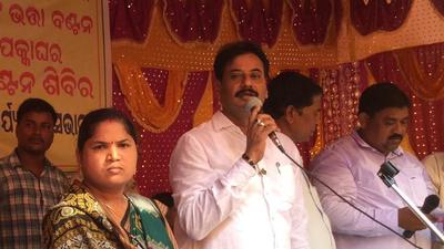 Odisha’s ruling BJD legislator Prasanta Jagdev was suspended from the party on Wednesday after he allegedly beat up a local BJP leader. (Twitter/@PrasantJagdev) Odisha’s ruling BJD legislator Prasanta Jagdev was suspended from the party on Wednesday after he allegedly beat up a local BJP leader. (Twitter/@PrasantJagdev)