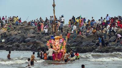 On August 30, the DMK-led state government banned public installation of large idols, procession and immersion. (PTI) On August 30, the DMK-led state government banned public installation of large idols, procession and immersion. (PTI)