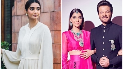 Sonam Kapoor’s and her father Anil Kapoor. Sonam Kapoor’s and her father Anil Kapoor.