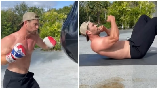 This is how Chris Hemsworth is training for Extraction sequel, see intense workout routine(Instagram/@chrishemsworth)