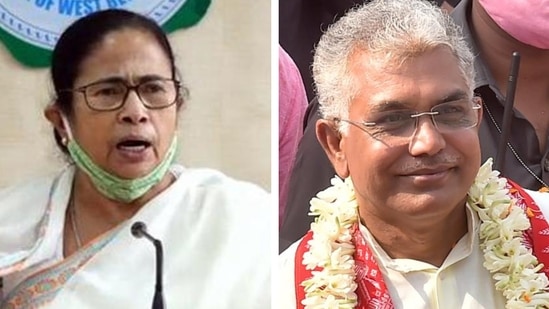 BJP's West Bengal president Dilip Ghosh said people have made up their minds that the contest in Bhabanipur by-polls will be between TMC and BJP. BJP's West Bengal president Dilip Ghosh said people have made up their minds that the contest in Bhabanipur by-polls will be between TMC and BJP.