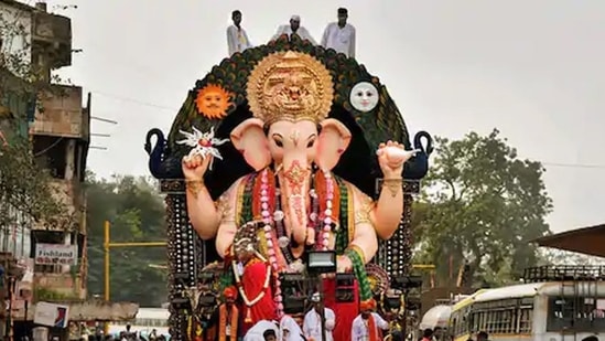 Ganesh Chaturthi, a ten-day festival that starts on the fourth day of the Hindu lunisolar calendar month Bhadrapada, will start on September 10 this year.&nbsp;(File Photo / PTI)