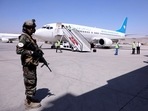 Thursday afternoon's Qatar Airways flight took some 200 people from Kabul's airport -- the first since a mammoth, chaotic airlift of more than 120,000 people came to a dramatic close with the US pullout.