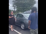 The image shows the car being gifted to the custodian.