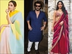Ganesh Chaturthi 2021: Ethnic fashion inspiration from Deepika Padukone, Arjun Kapoor, Kiara Advani, Saif Ali Khan and other celebrities(Instagram)